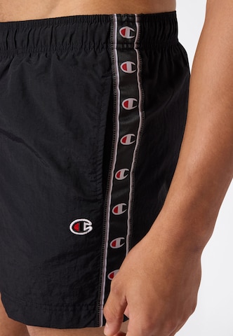 Champion Badeshorts in Schwarz