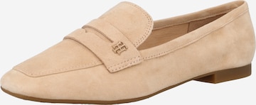 TOMMY HILFIGER Classic Flats in Beige: front