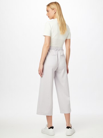 Wide Leg Pantalon minimum en violet