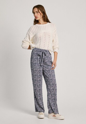 Pepe Jeans Loosefit Hose 'LINDA' in Blau