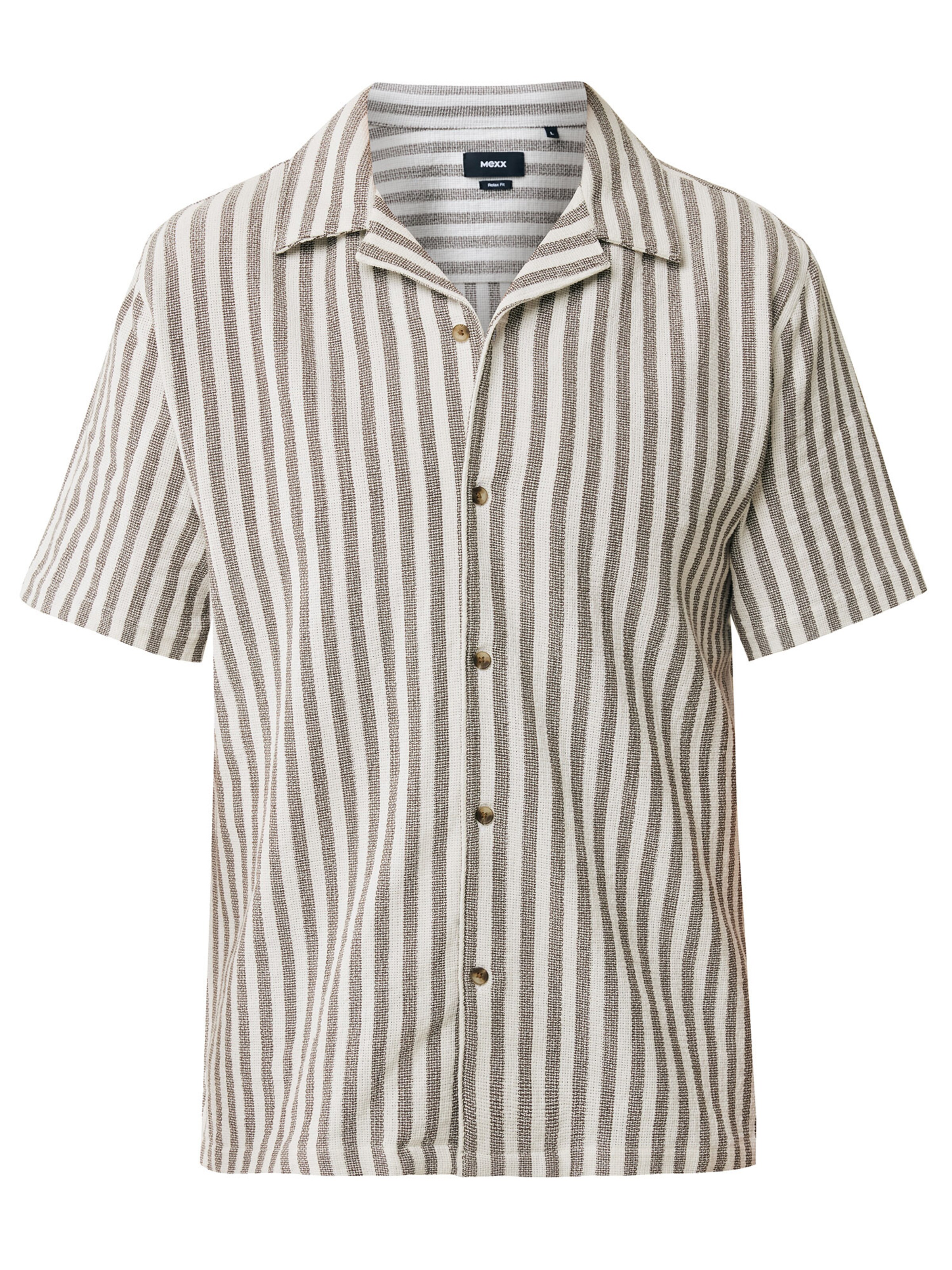 MEXX Overhemd in de kleur Beige / Groen / Kaki, Productweergave