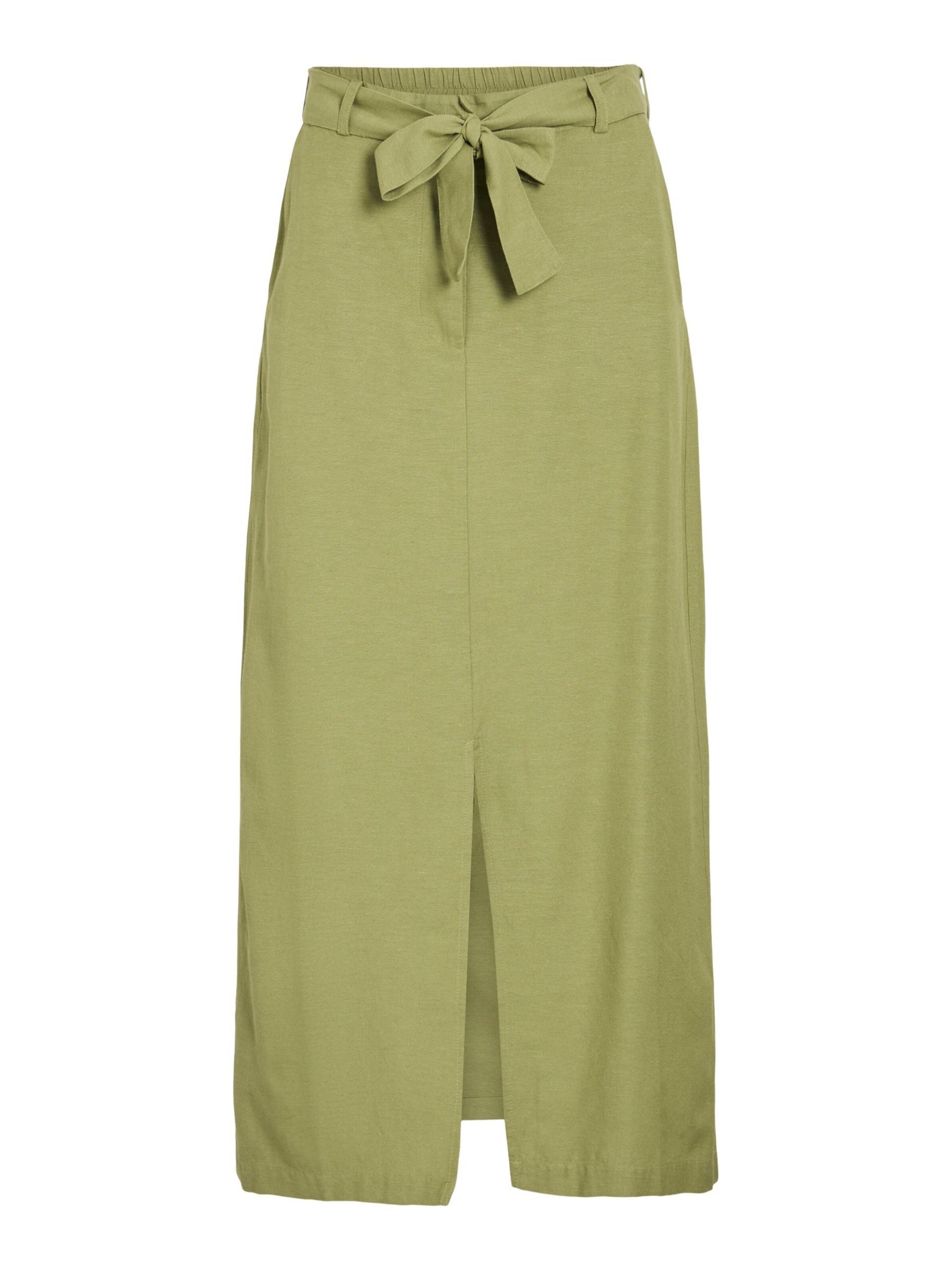 VILA Rok in Groen: voorkant