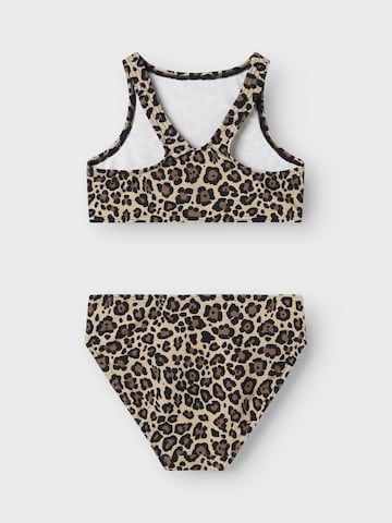 NAME IT Bralette Bikini in Brown