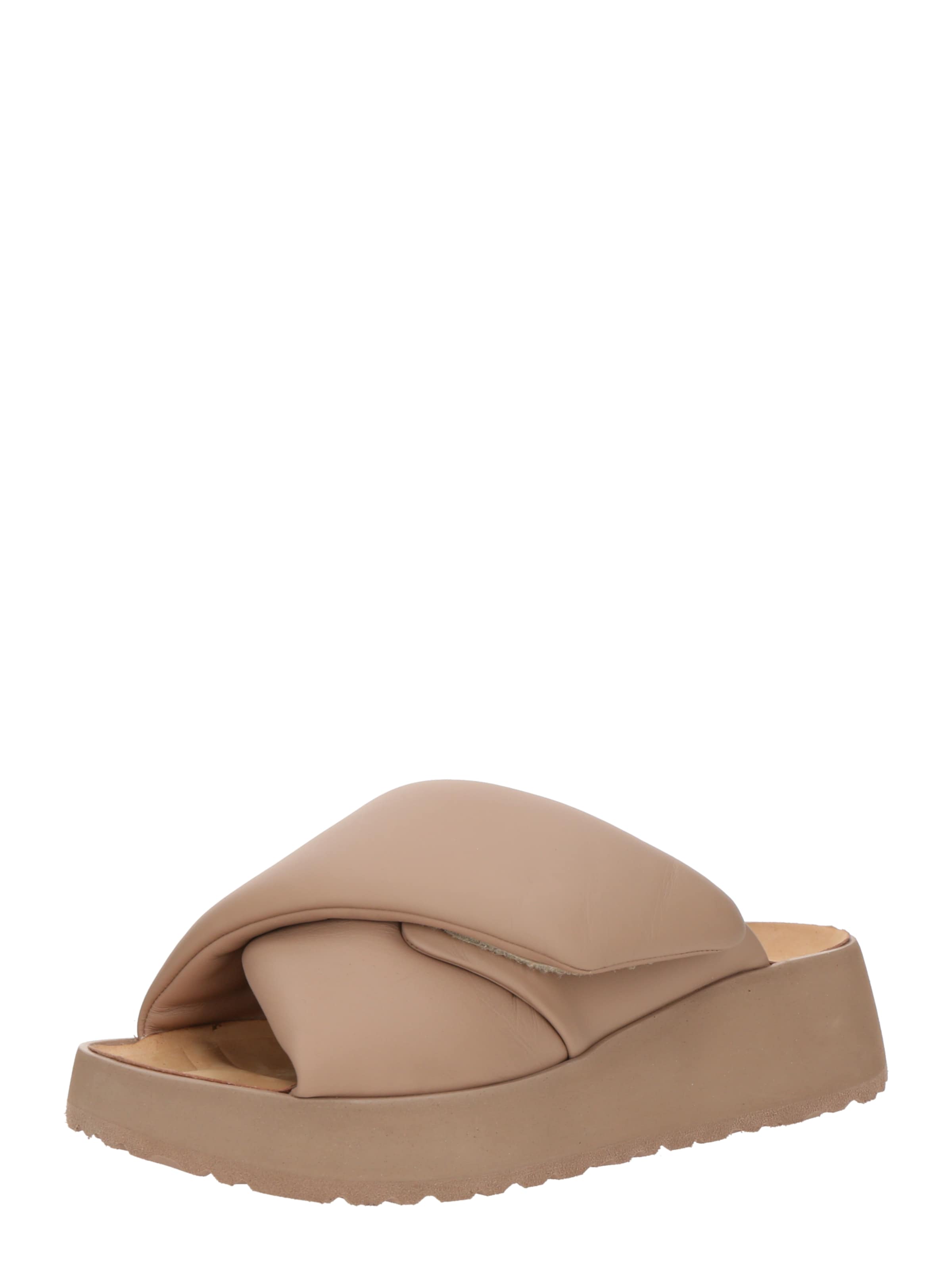 Mule &#x27;LENA&#x27; BIRKENSTOCK en beige : devant