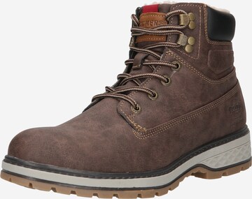 Dockers by Gerli Veterboots in Bruin: voorkant