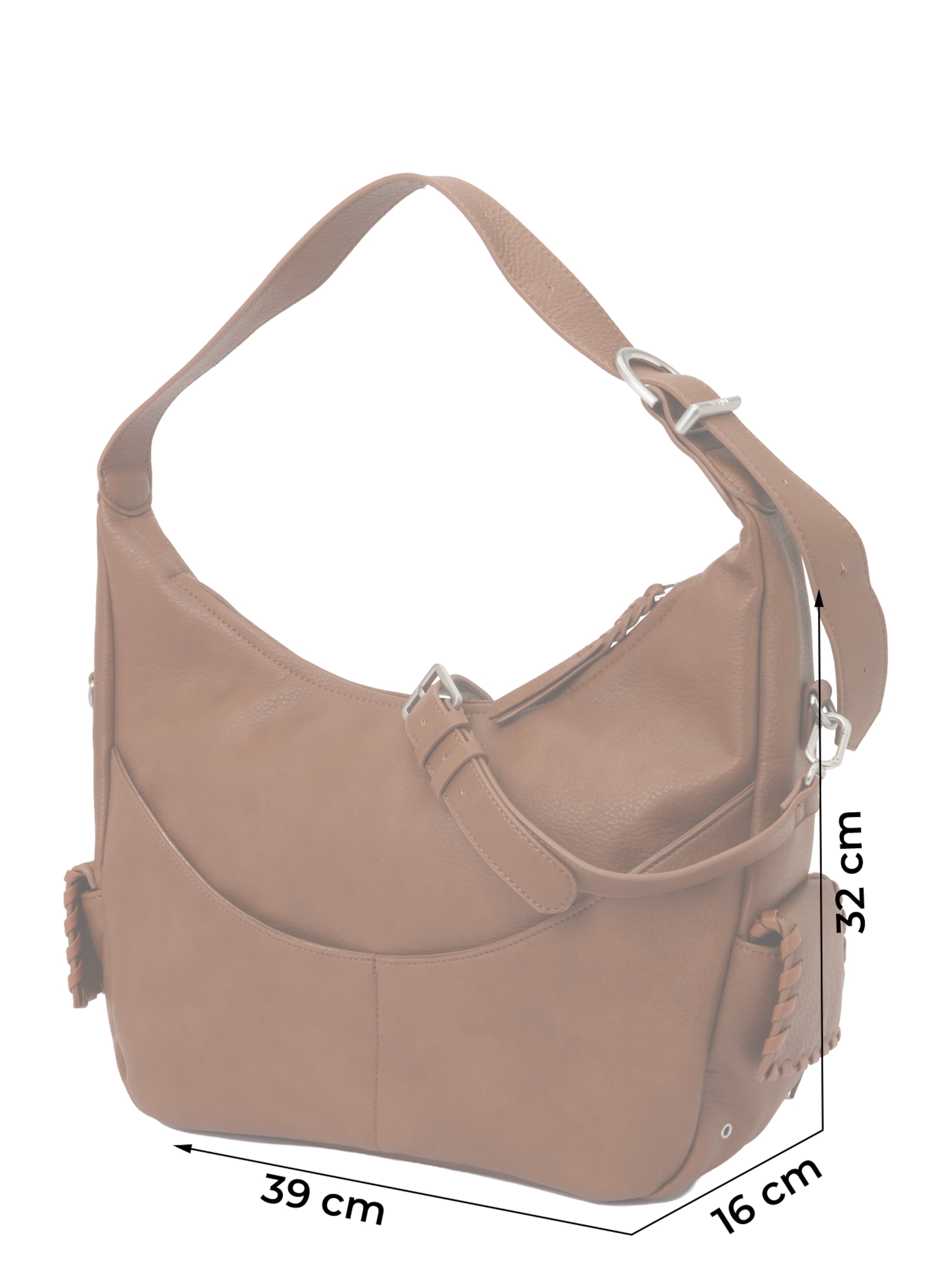Desigual Schultertasche 'Omnia' in Braun