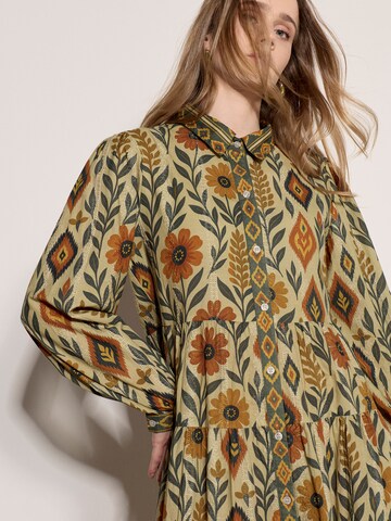 Apricot Jurk in Groen