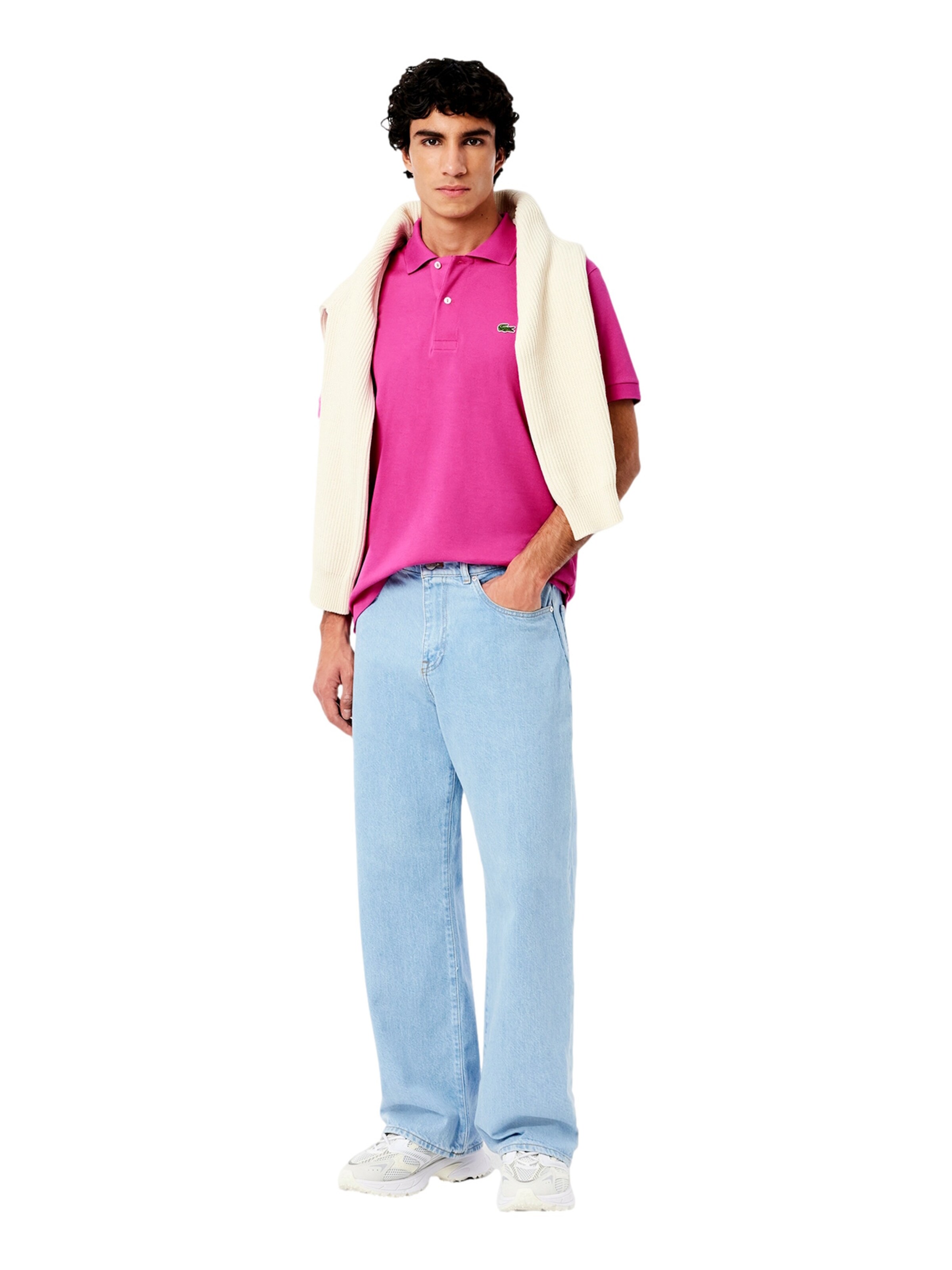 LACOSTE Regular fit Shirt in Roze