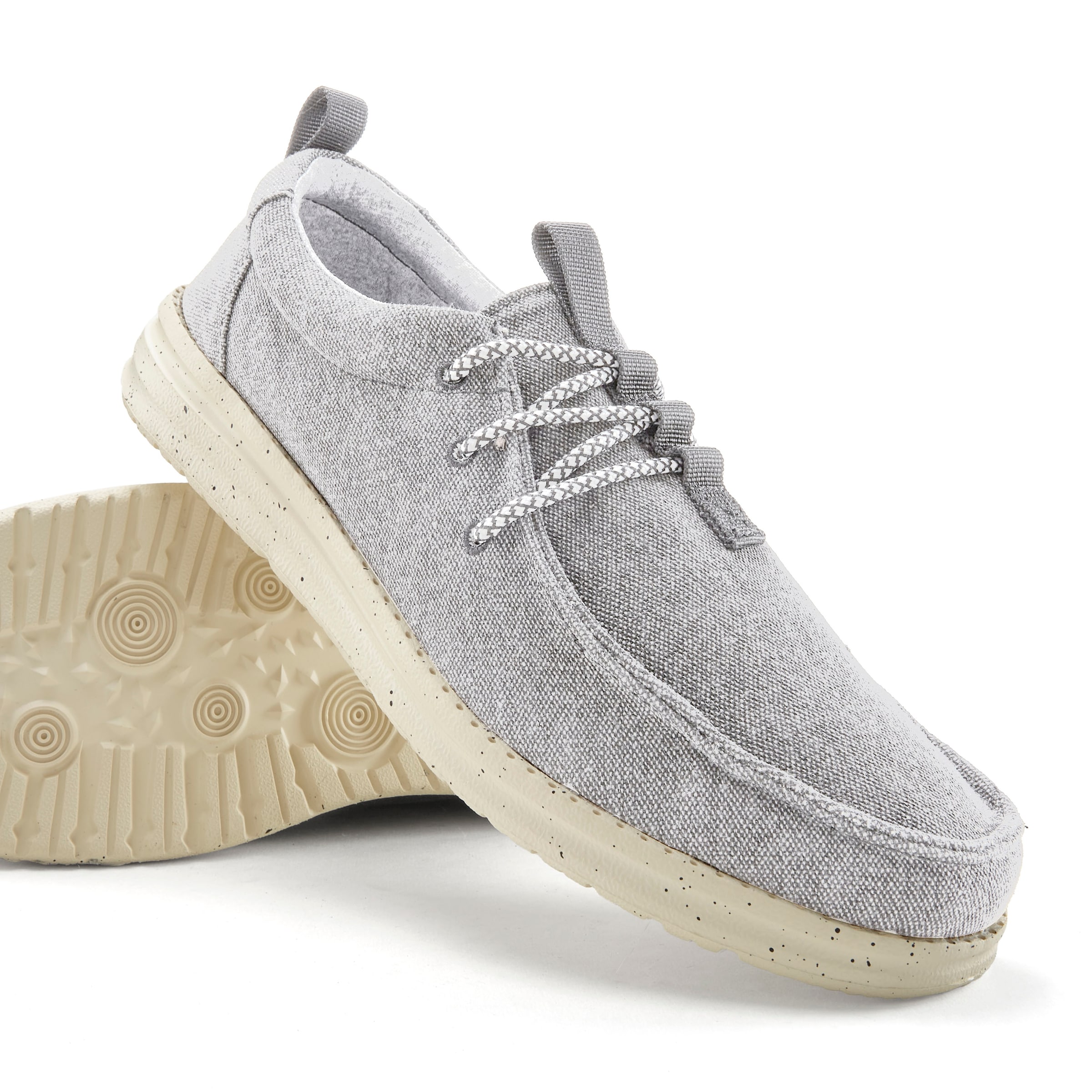 JOHN DEVIN Обувь на шнуровке в Серый