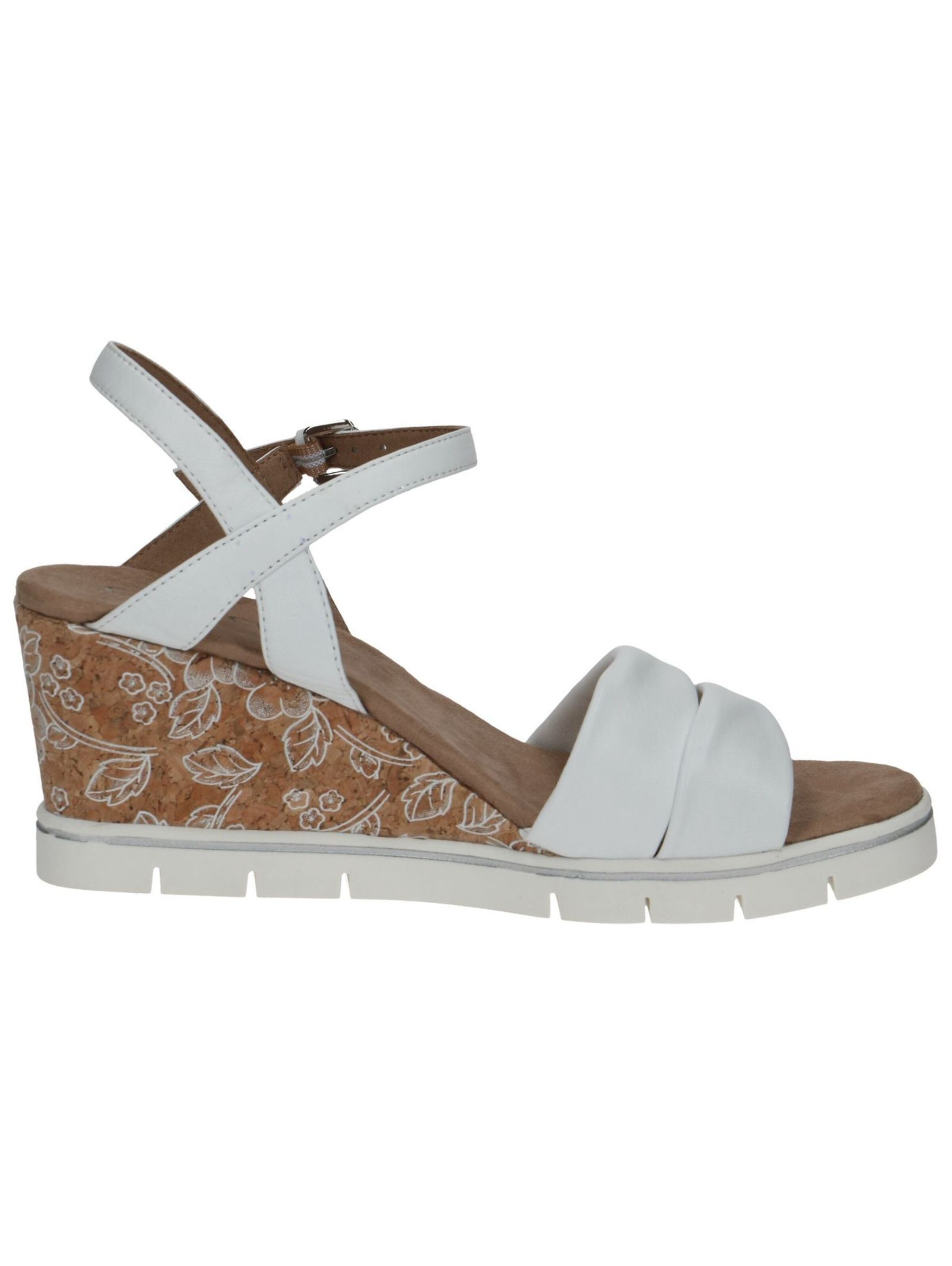 CAPRICE Sandale in Weiß