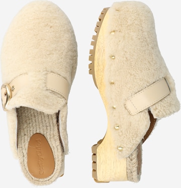 Clogs 'VIVIANE' di See by Chloé in beige