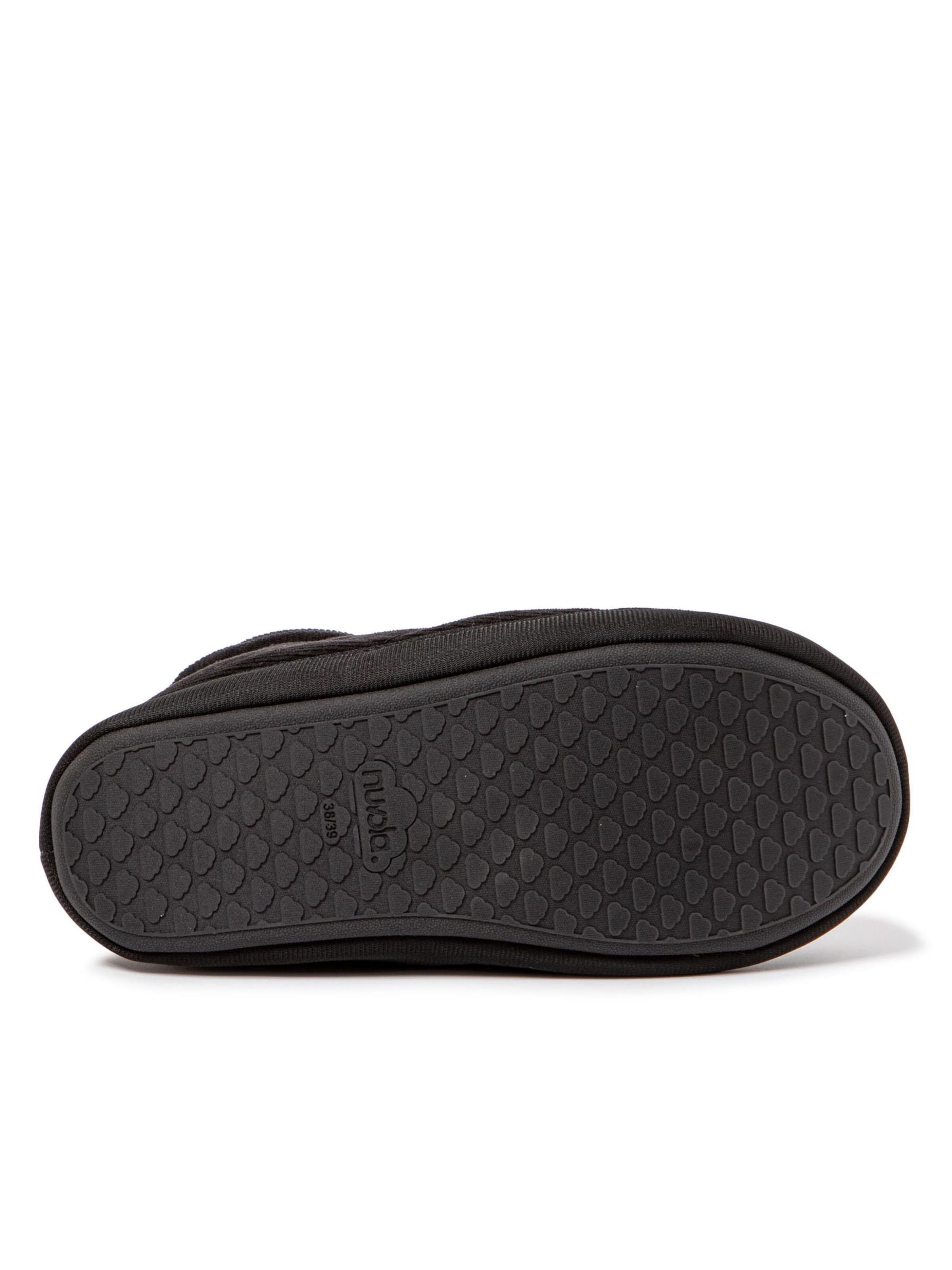 Ciabatta 'Home Cordy' di Nuvola. in nero