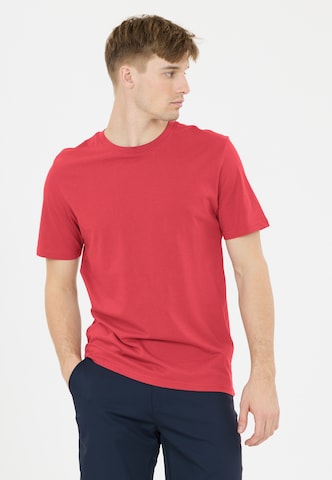 NOU Functioneel shirt 'Highmore V2' in Rood: voorkant