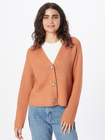 TOM TAILOR DENIM Strickjacke in Orange: predná strana