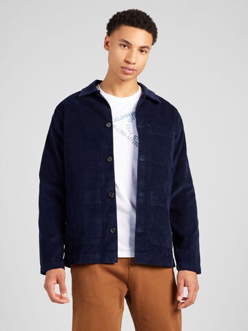 SELECTED HOMME Comfort fit Prehodna jakna 'TONY' | modra barva: sprednja stran