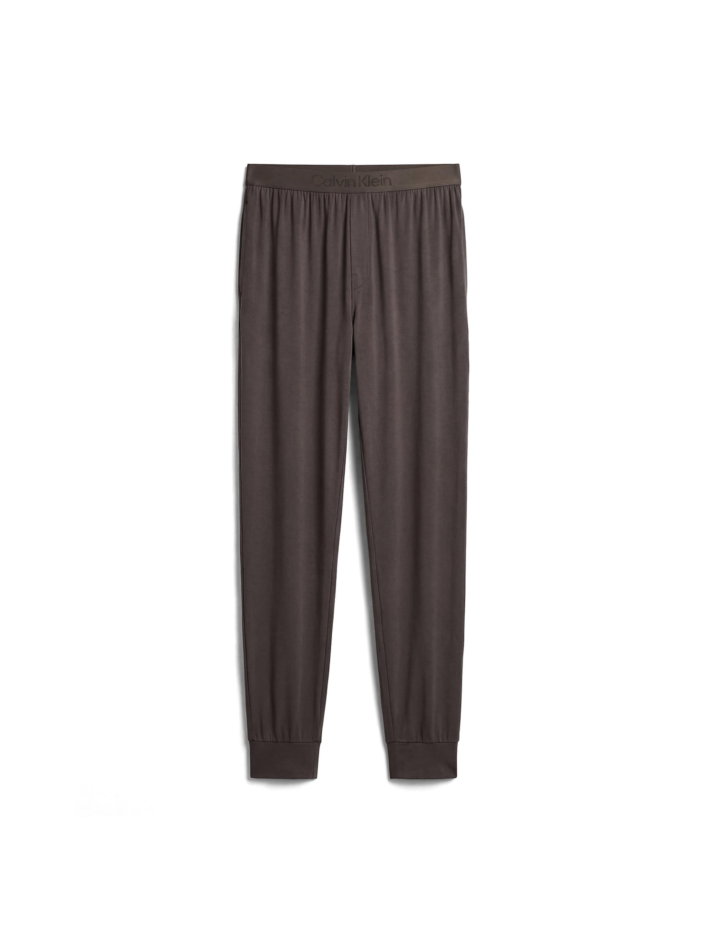 Calvin Klein Pyjamahose in Grau: Vorderseite