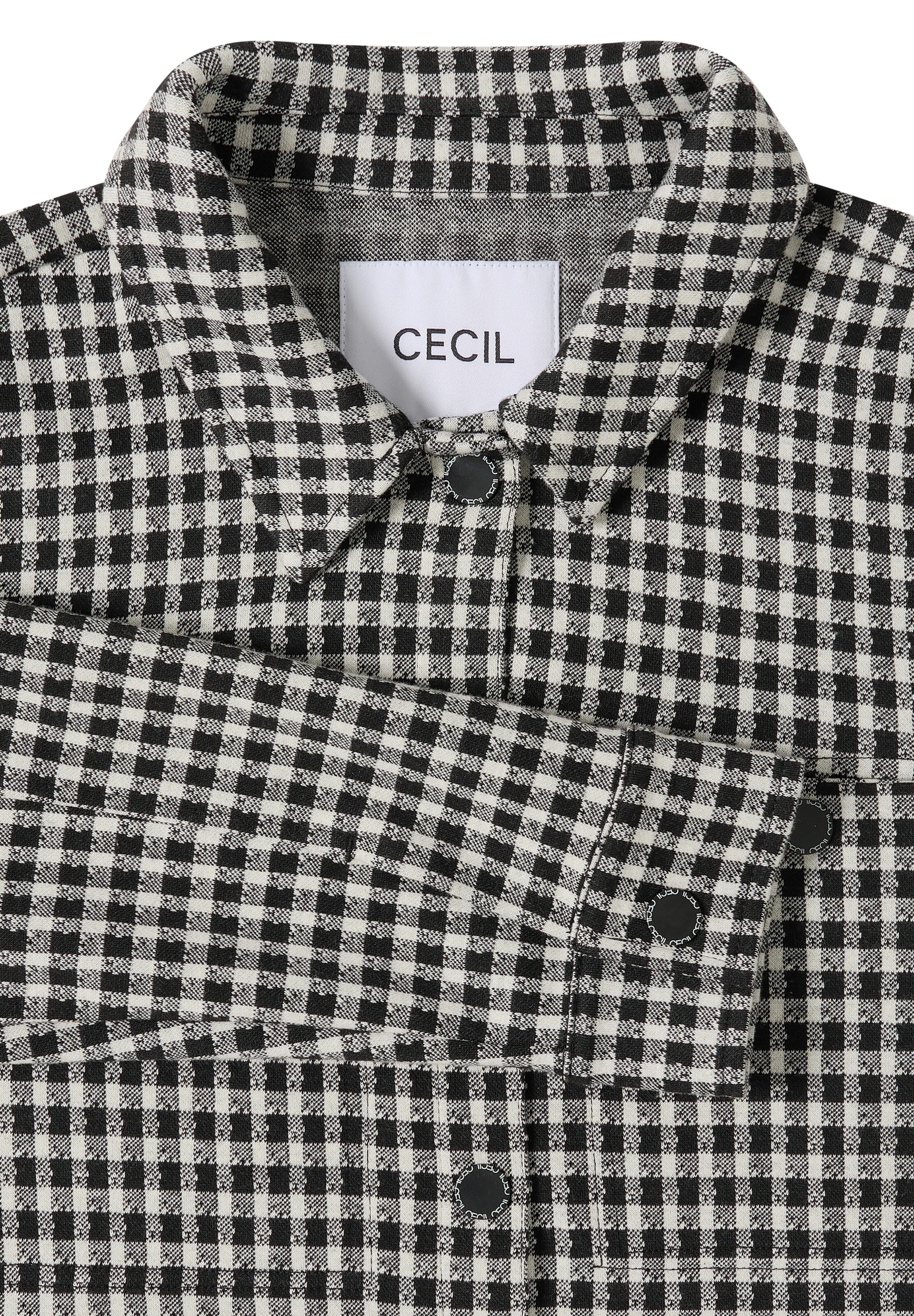 CECIL Jacke in Schwarz