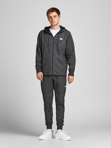 JACK & JONES - Sudadera con cremallera 'Air' en gris