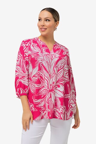 Ulla Popken Tunic in Pink: front