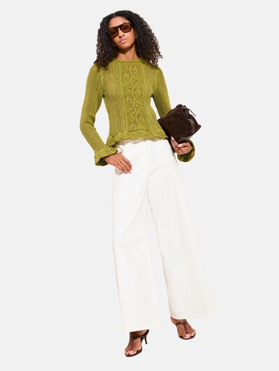 Friends Like These Sweater in S in Olive, Item view
