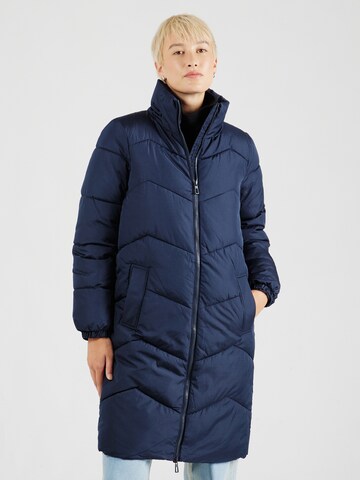 VERO MODA Wintermantel 'VMLIGARIO' in Blauw: voorkant