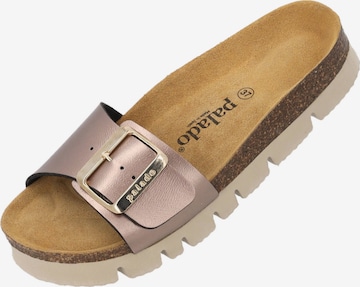 Palado Mule 'Malta EGS PL' in Pink: front