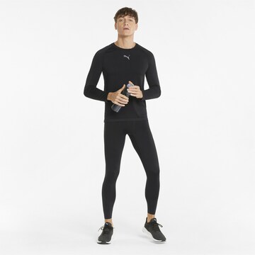 PUMA Skinny Sportbyxa i svart