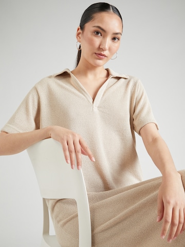 b.young Knitted dress 'UELSE' in Beige