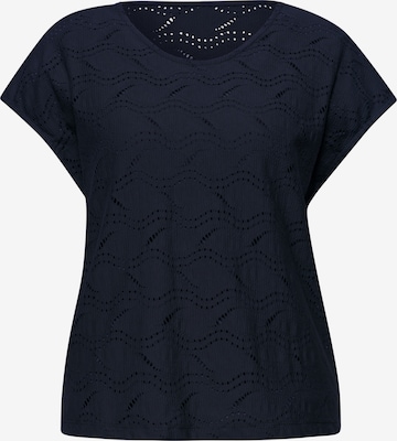 STREET ONE Shirt in Blue: front