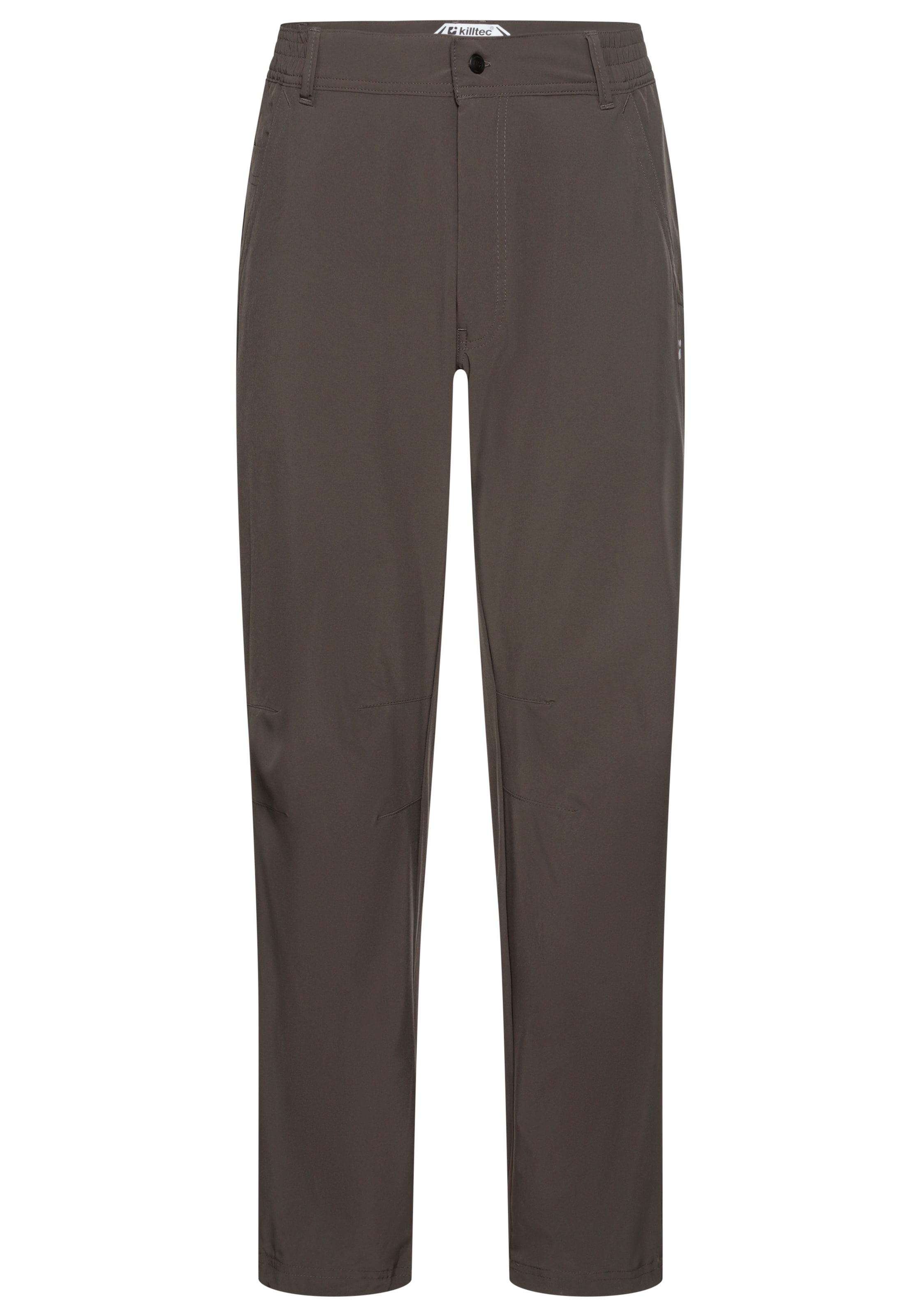 KILLTEC Regular Outdoorhose in Braun: Vorderseite