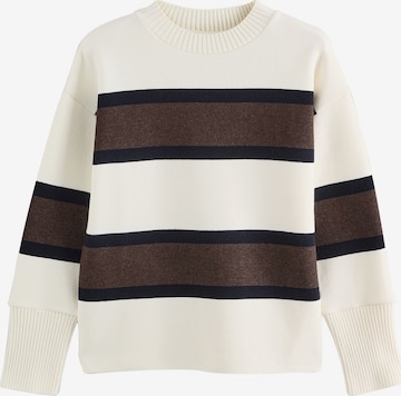 balta Next Megztinis: priekis