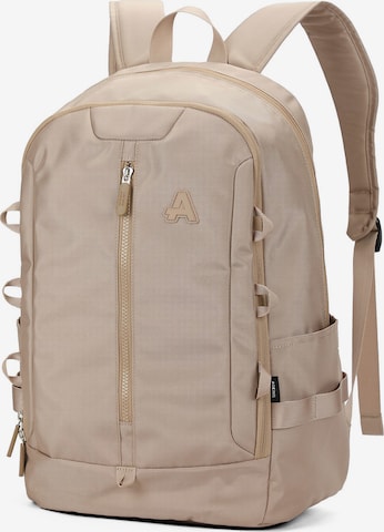 Aoking Backpack in Beige: front
