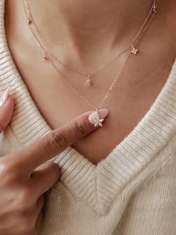 Chaîne 'Petal' Hey Happiness en or