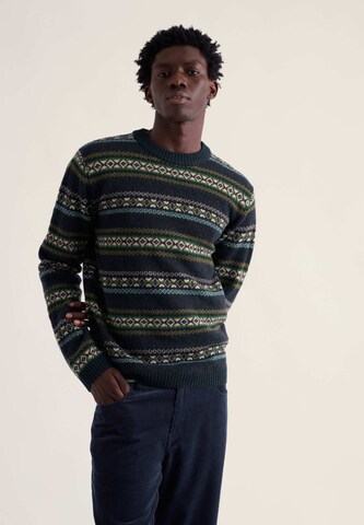 Seasalt Cornwall Sweater 'Carracks' in Blue: front