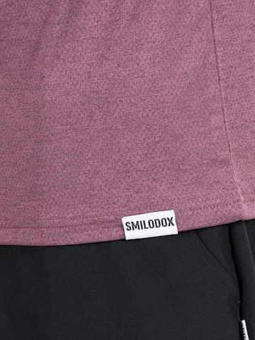 T-Shirt fonctionnel Smilodox en violet