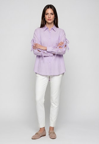 Chemisier Usha en violet