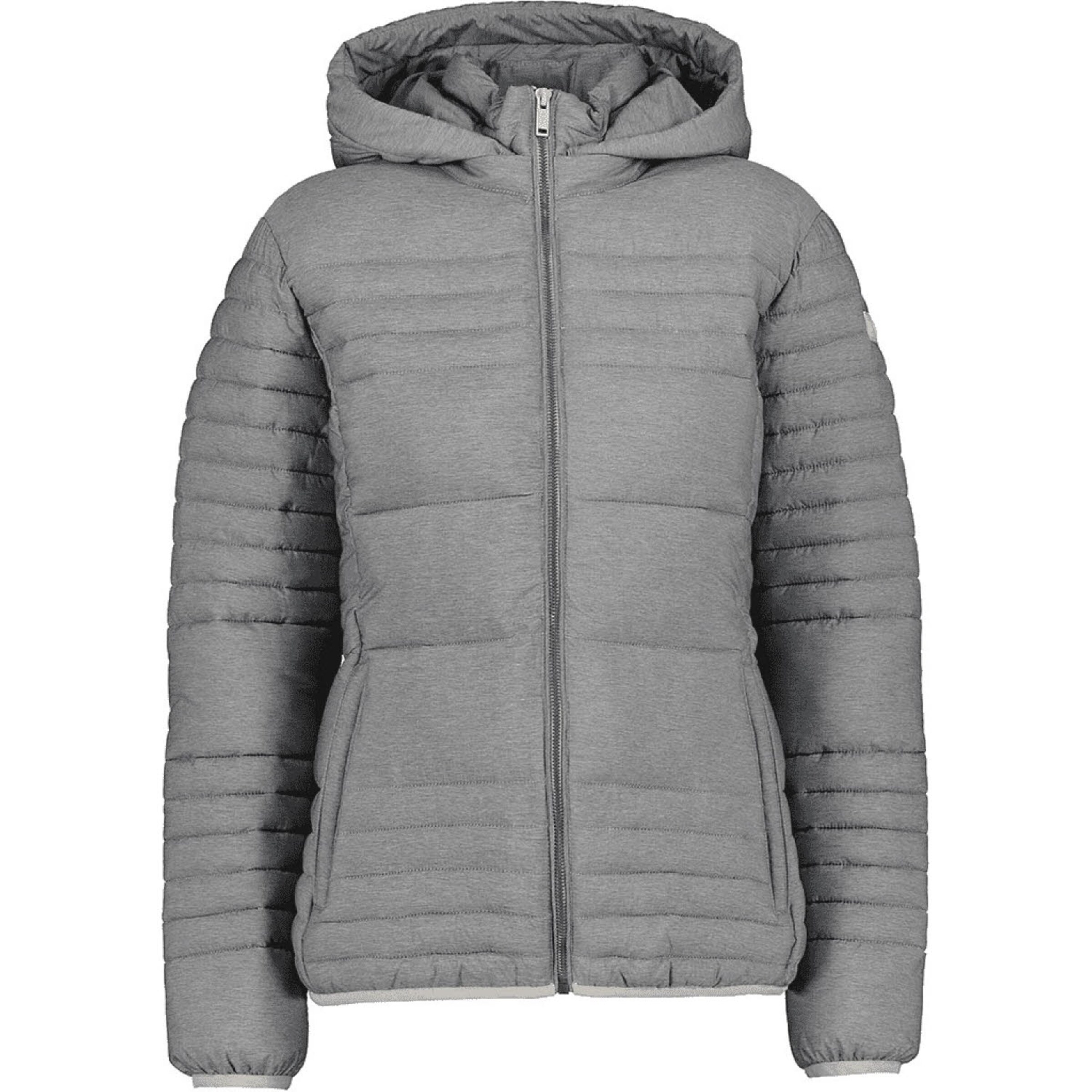CMP Funktionsjacke 'Snaps Hood' in Grau: Vorderseite