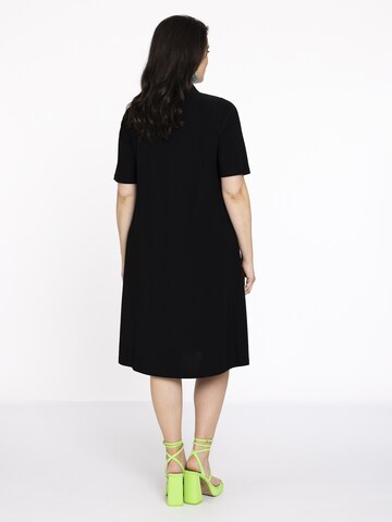 Yoek Dress in Black