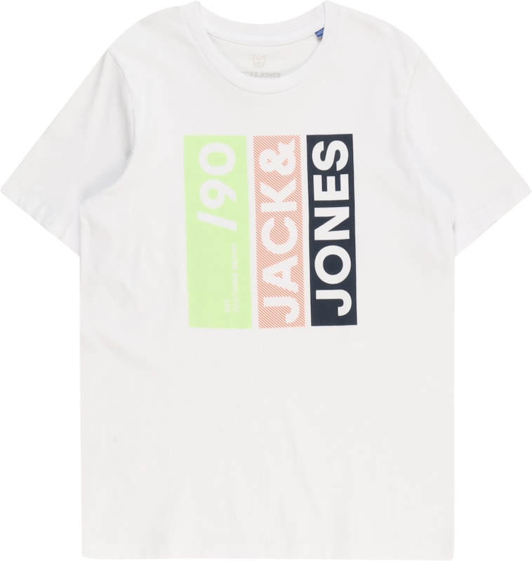Jack & Jones Junior T-Shirt 'JIO' in Naturweiß Jack & Jones Junior T-Shirt 'JIO' in Naturweiß