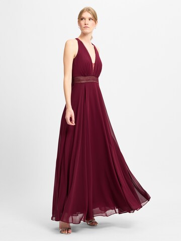 Marie Lund Evening dress in Red: front