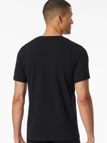 SCHIESSER T-Shirt ' Premium Cotton ' in Schwarz