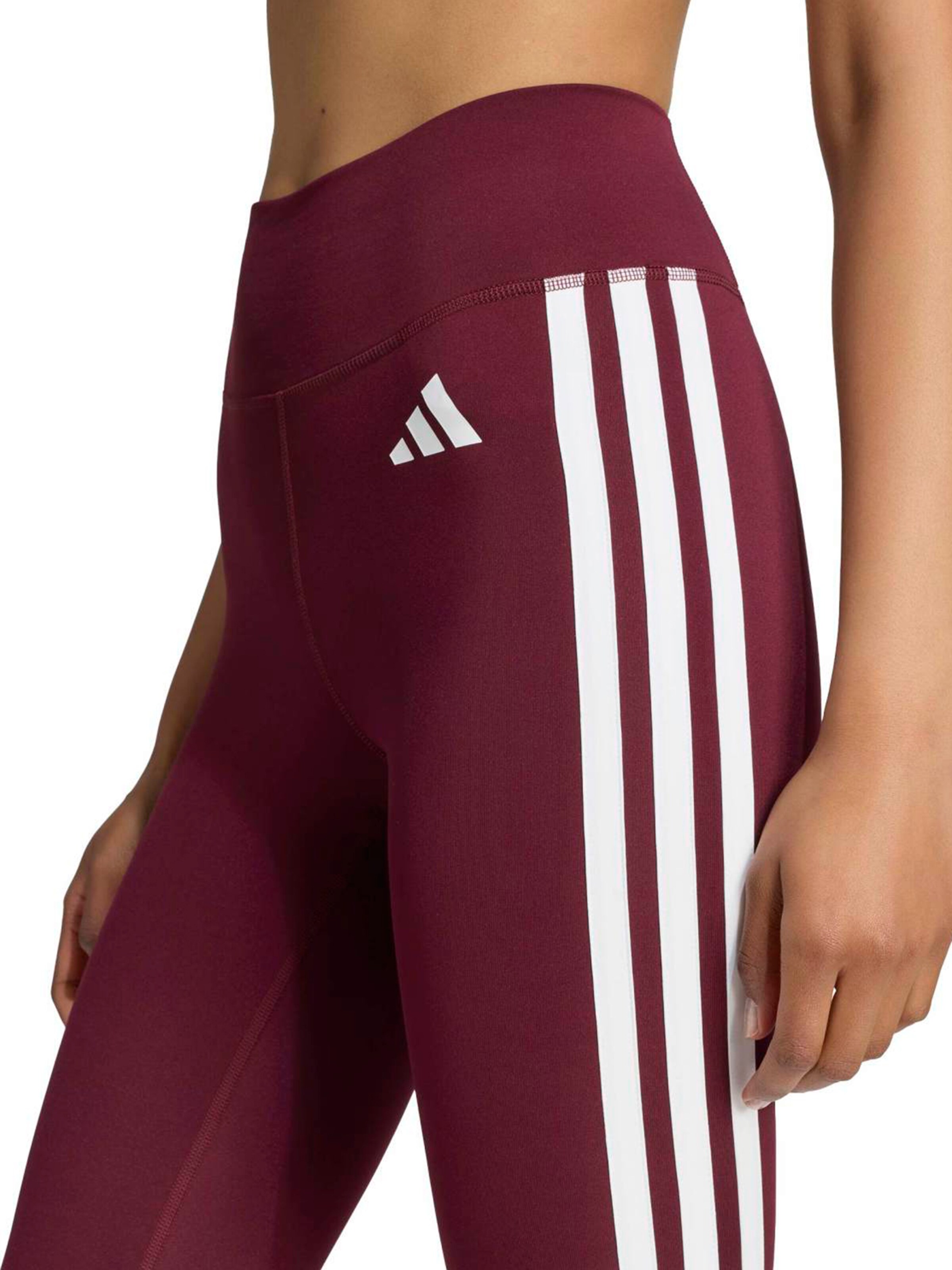 ADIDAS PERFORMANCE Skinny Παντελόνι φόρμας 'OPT ESS' σε κόκκινο