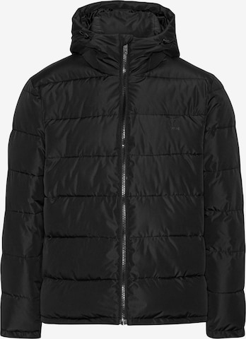 Fat Moose Winterjas 'Liam' in Zwart: voorkant