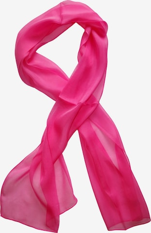 Posh Gear Halsduk 'Chiffon Scialle' i rosa: framsida