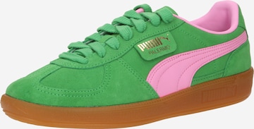 PUMA Низкие кроссовки 'Palermo' в Зеленый: спереди