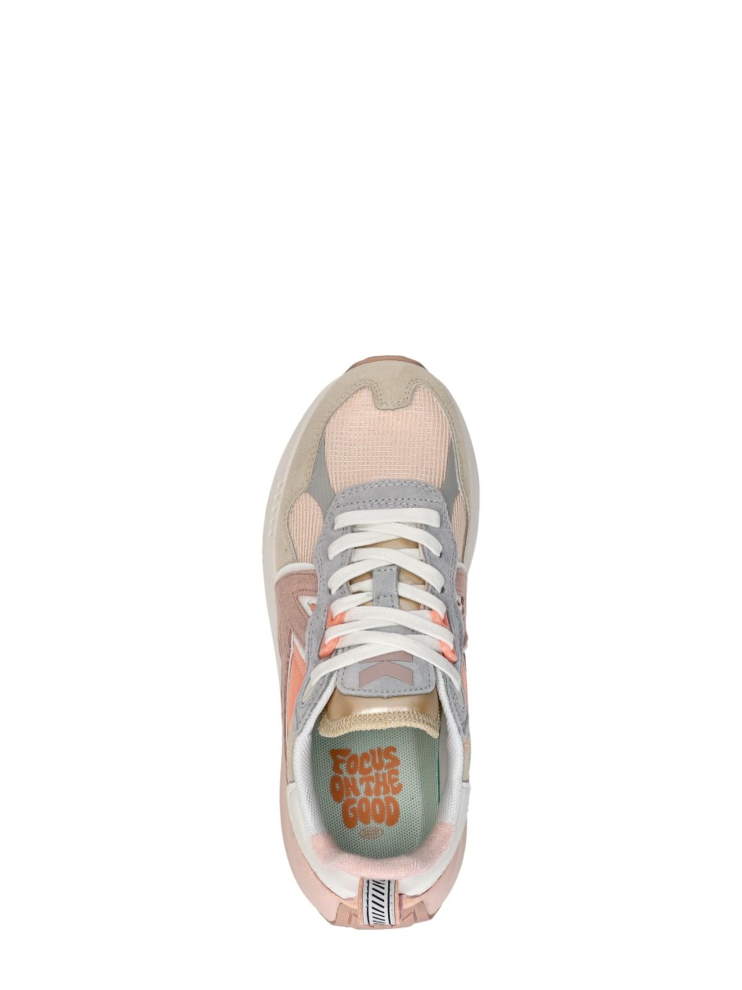 Kaotiko Sneakers laag 'Detroit' in Beige