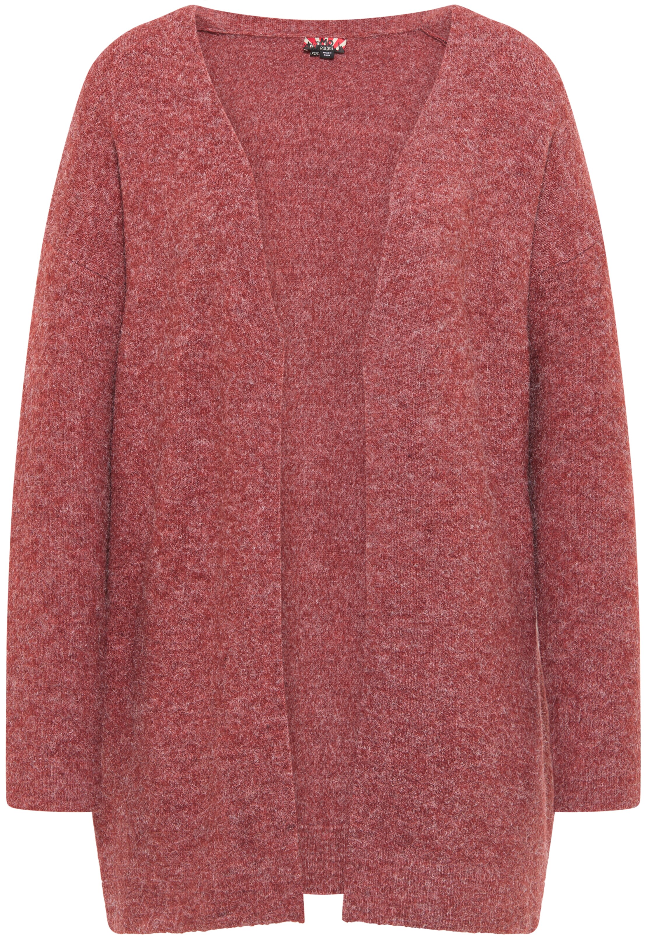 myMo ROCKS Kardigán - Červená: predná strana