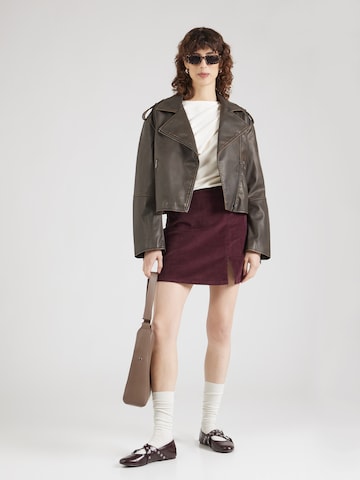 VERO MODA Sukňa 'VMLULA NELLY' - Červená