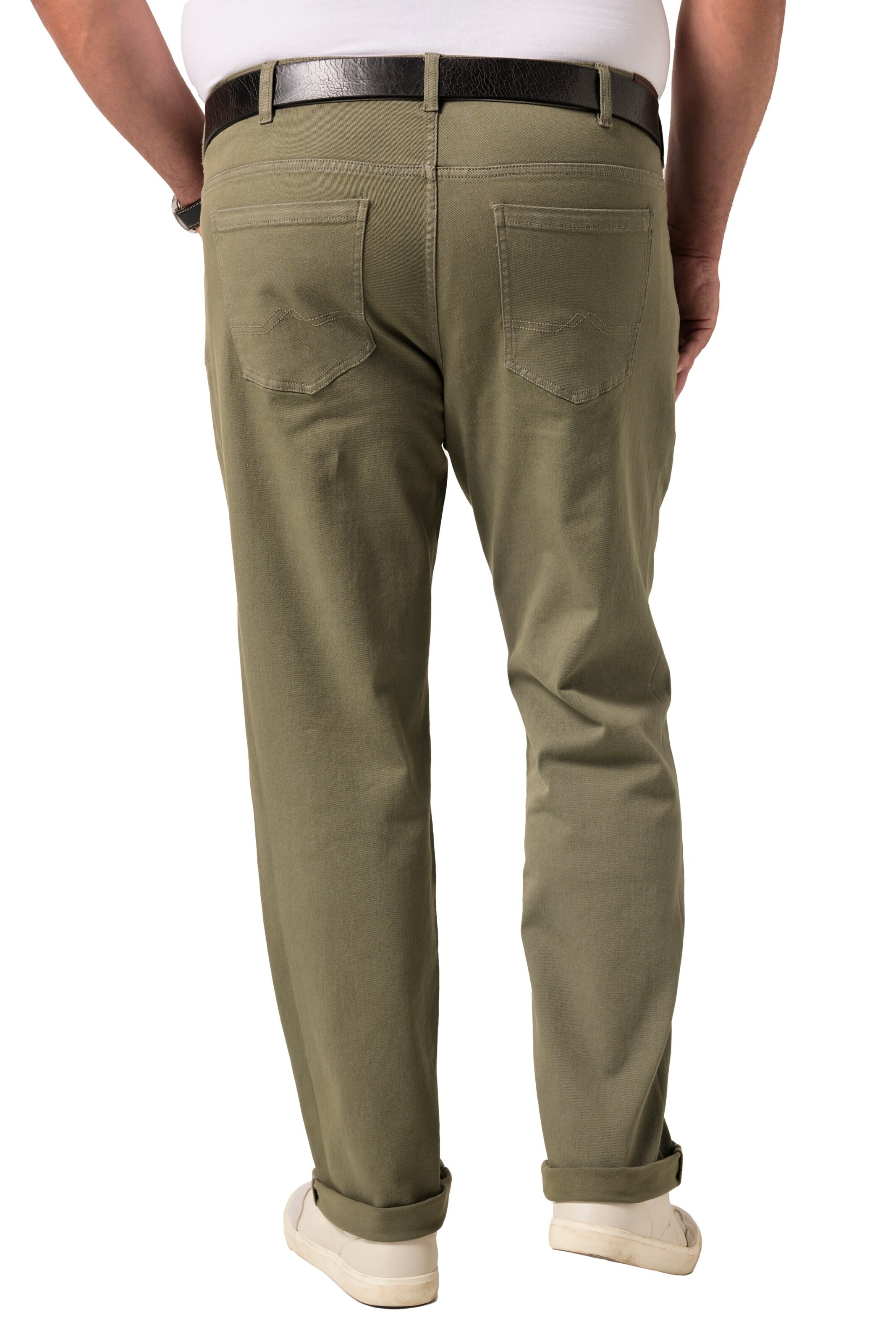 Men Plus Regular Jeans in Grün