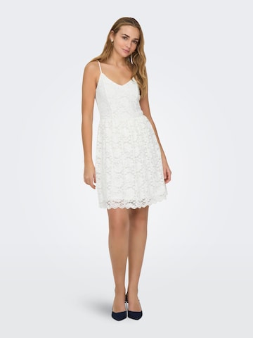 Robe 'LINNEA' ONLY en blanc